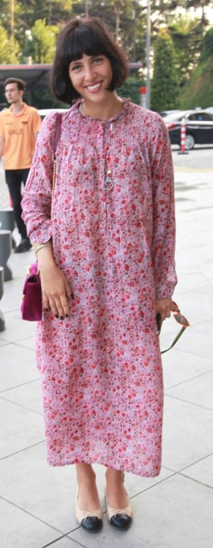 Zehra Çilingiroğlu'nun elbisesi dikkat çekti
