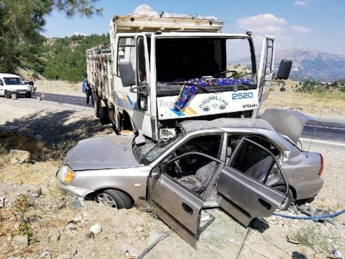 Kahramanmaraş'ta polis memuru kazada hayatını kaybetti