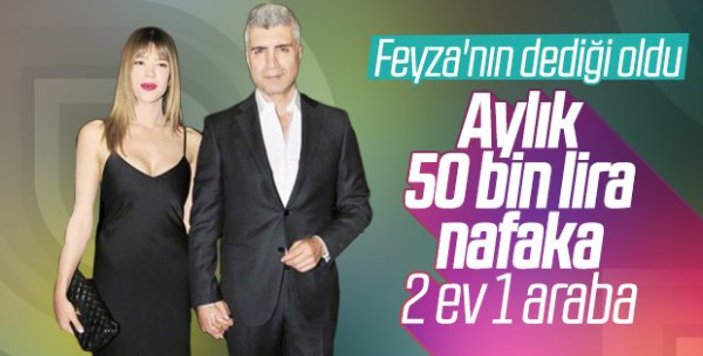 Özcan Deniz ve Feyza Aktan evliliğini sonlandırdı