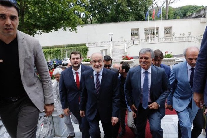 Abdullah Gül, Saadet Partisi'nin etkinliğinde