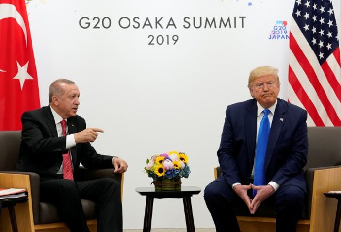 Cumhurbaşkanı Erdoğan ile Trump, G20 zirvesinde buluştu
