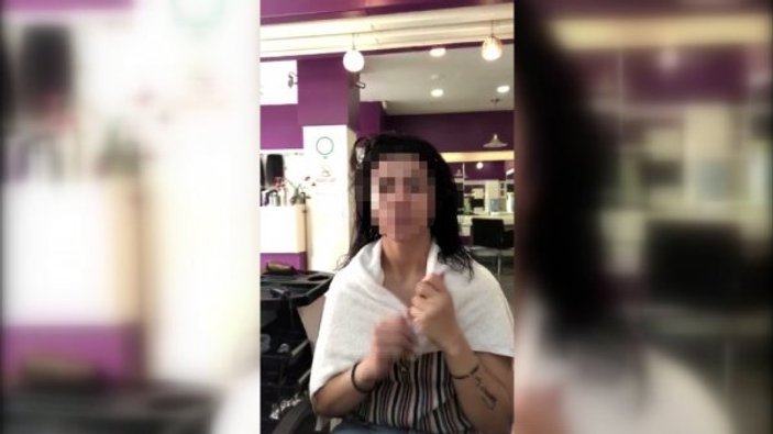 Bakırköy’de saçını yaptıran kadın kaçtı