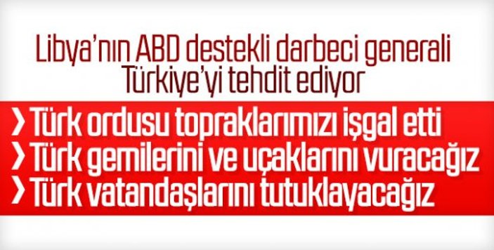 Bakan Akar, Libya'daki Hafter güçlerinin tehdidine yanıt verdi