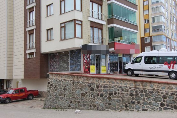 Trabzon'da görünmez kaza