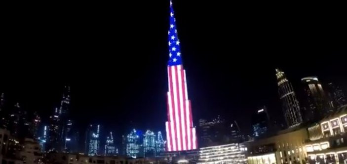 Dubai'de ABD'nin bağımsızlık günü kutlandı