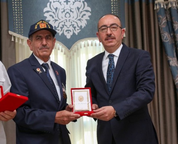 Meram’da gazilere 'Milli Mücadele Madalyası' verildi