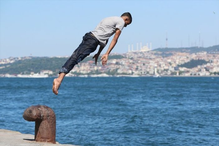 İstanbul'da sıcak havalarda denizi tercih edenler