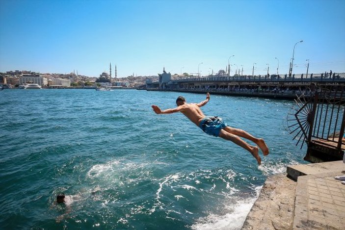 İstanbul'da sıcak havalarda denizi tercih edenler