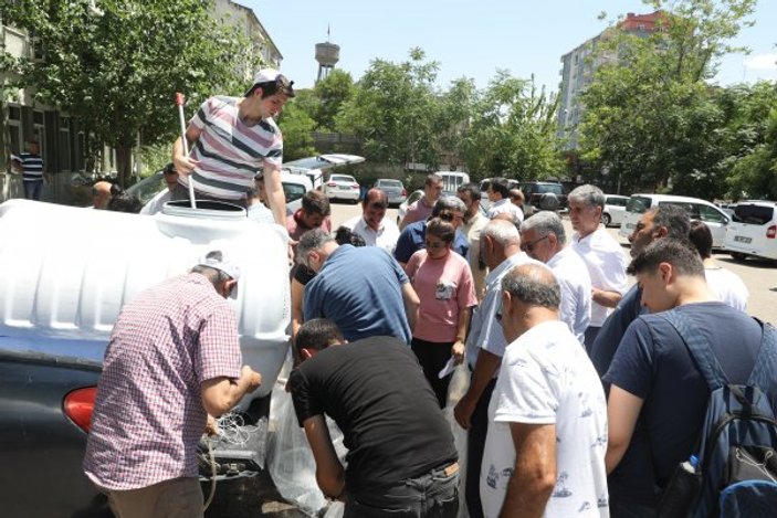 Diyarbakır’daki göletlere 121 bin sazan bırakıldı