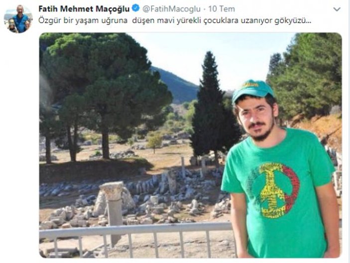 Komünist Fatih Maçoğlu, PKK'nın katliamına sessiz