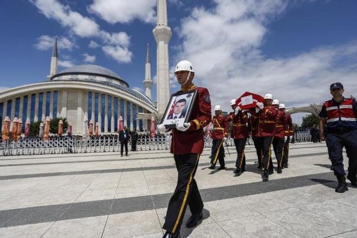 Hakkari şehidi Ankara'da toprağa verildi