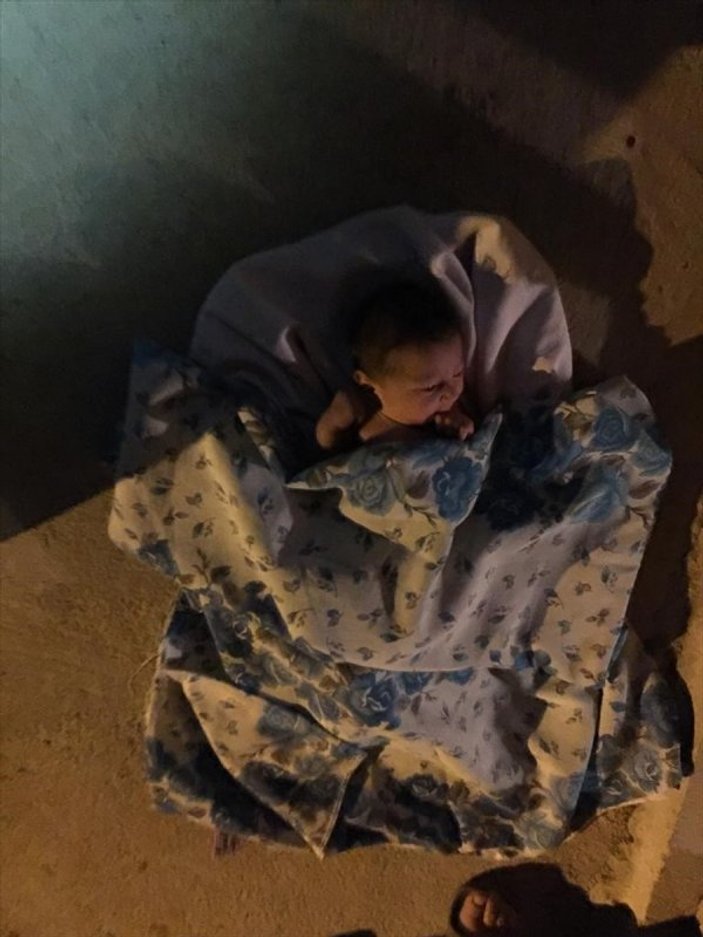 Sakarya'da inşaat halindeki binada bir bebek bulundu