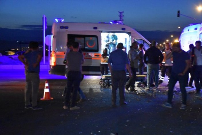 Kars'ta trafik kazası: 1 ölü, 4 yaralı