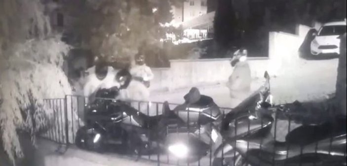 İstanbul’da motosiklet hırsızlığı