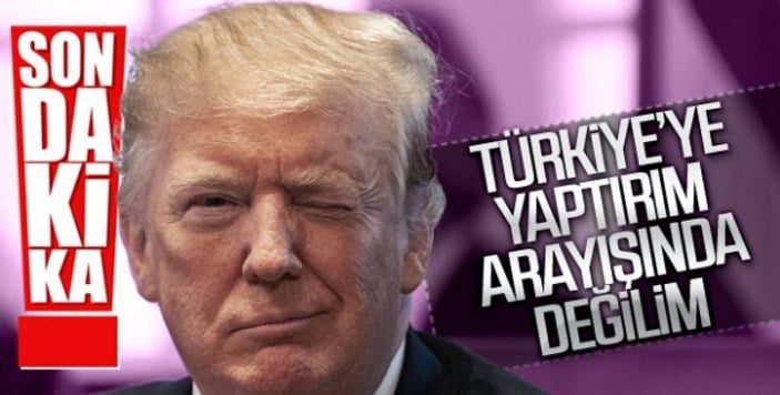 Trump'tan Cumhuriyetçi senatörlere Türkiye davetiyesi