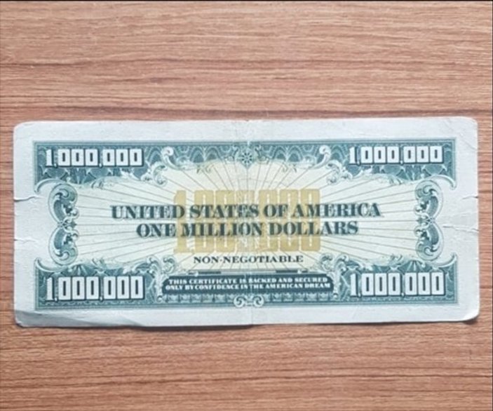 Uşak’ta 1 milyon dolarlık banknot ele geçirildi