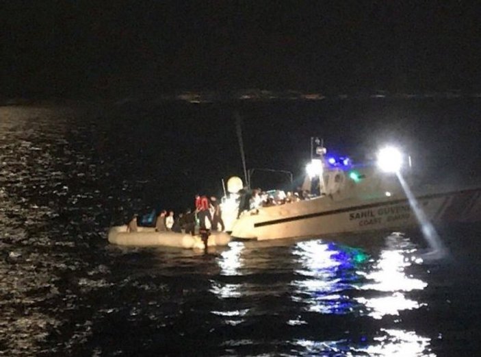 İskenderun'da 53 göçmen yakalandı