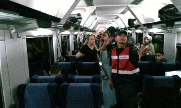 Eskişehir'de evcil hayvan için tren 2 saat rötar yaptı