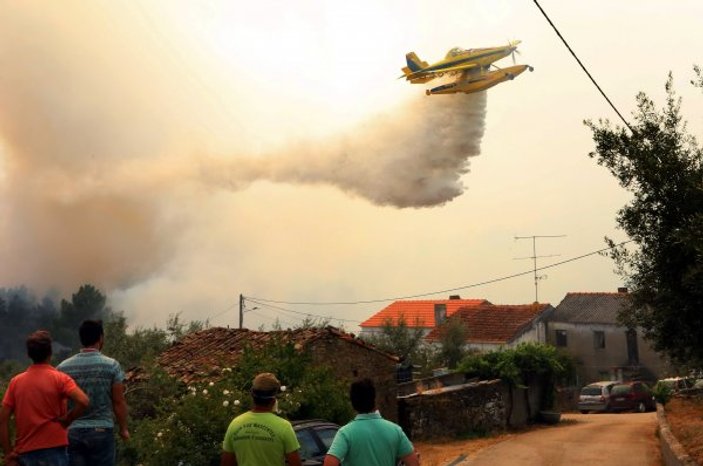 Portekiz'de orman yangını durduruldu