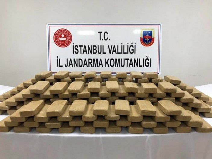 İstanbul'da jandarmadan narkotik operasyonu
