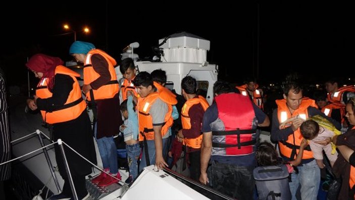 Çanakkale'de 38 düzensiz göçmen yakalandı
