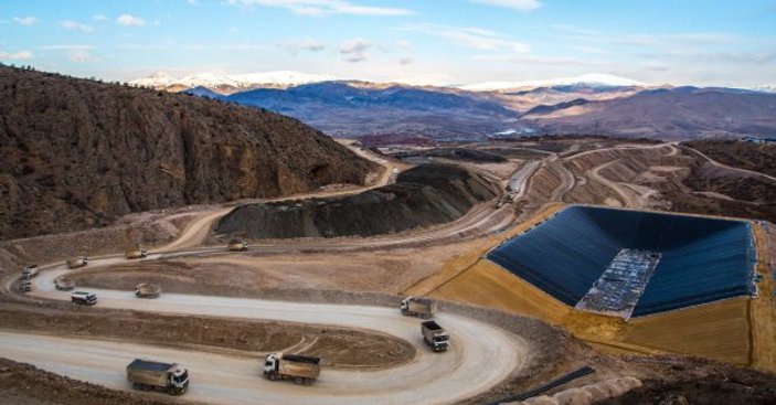 Erzincan'daki altın madenini Amerikalı şirket yönetiyor