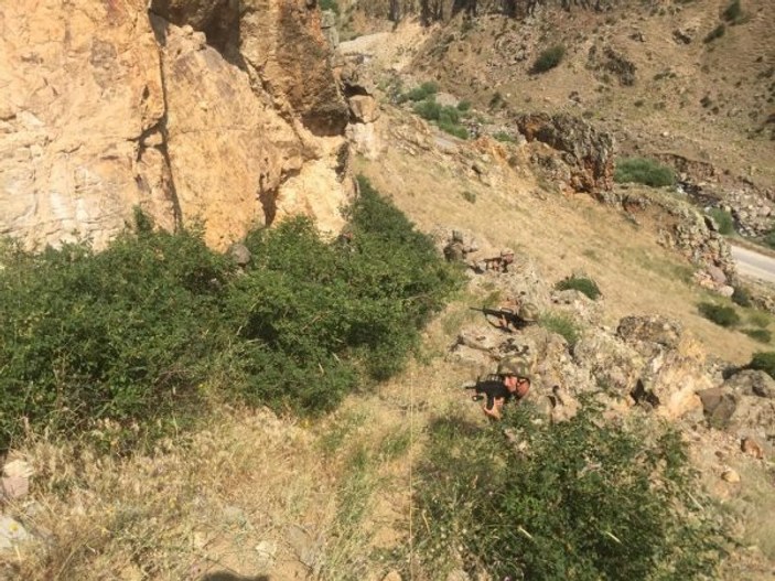 Van'da PKK'ya ait sığınak imha edildi
