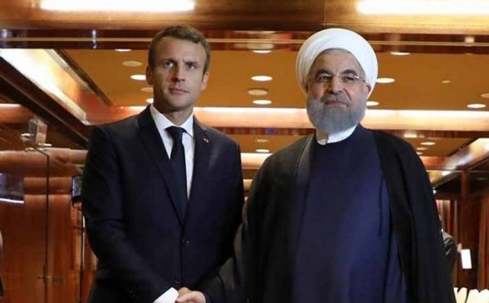 Ruhani ile Macron, ABD'ye karşı aynı fikirde