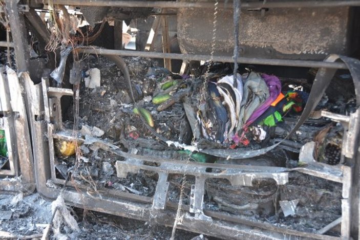 Balıkesir’de yolcu otobüsü alev aldı: 5 ölü