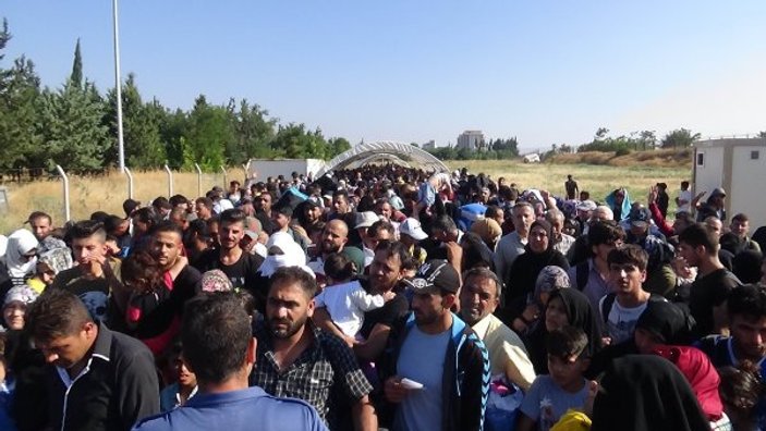 20 bin Suriyeli bayram tatili için ülkesine gitti