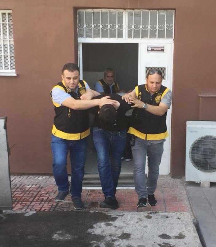 Aksaray'da kendi okulunda hırsızlık yapan genç tutuklandı