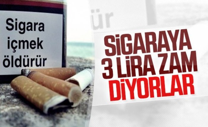 Sigaraya 3 lira zam sürüyor: Bakkallar rafları boşalttı