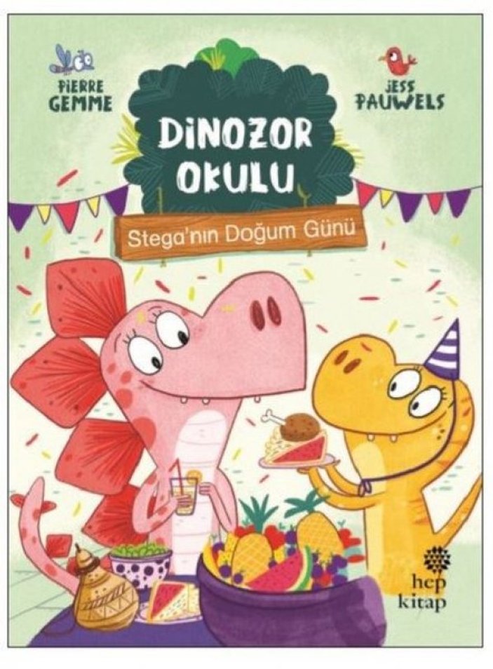 Okuma yazmayı öğrenen çocuklar için yeni bir dizi: Dinozor Okulu