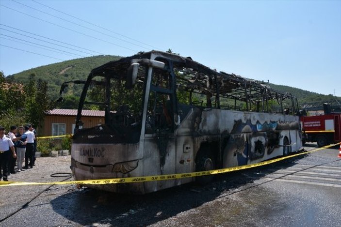 Otobüsçüler yangına karşı 'sıcak ikramı kaldıralım' dedi