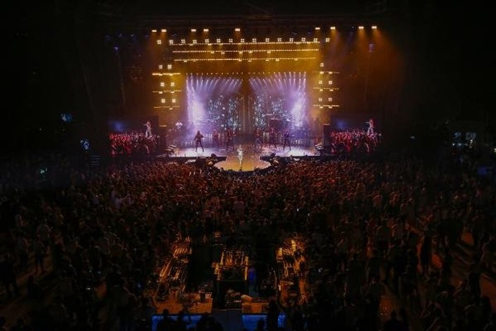 Jennifer Lopez Antalya'da konser verdi