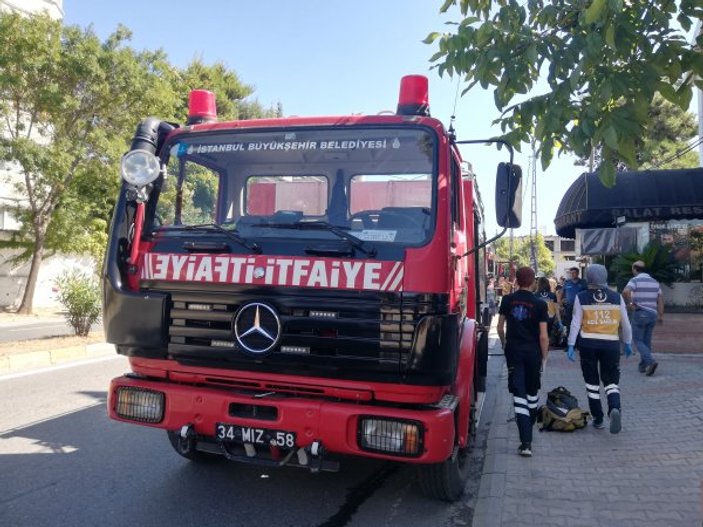 İstanbul'da çalıştığı restoranı ateşe verdi