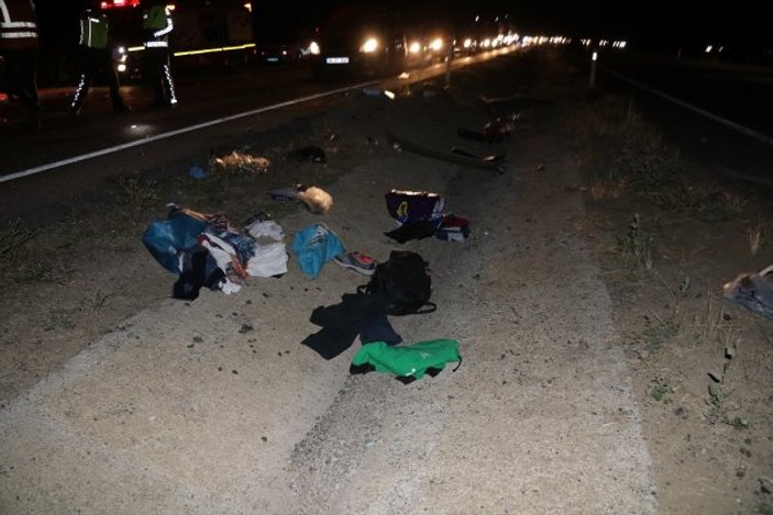 Yozgat'ta zincirleme kaza: 2 ölü 5 yaralı
