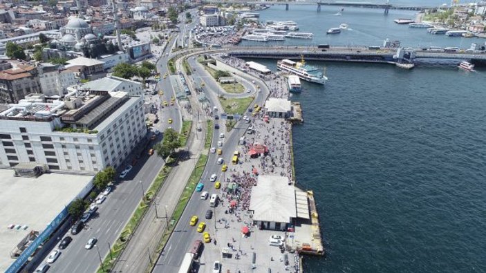 İstanbul'da kalanlar Adalar'a aktı