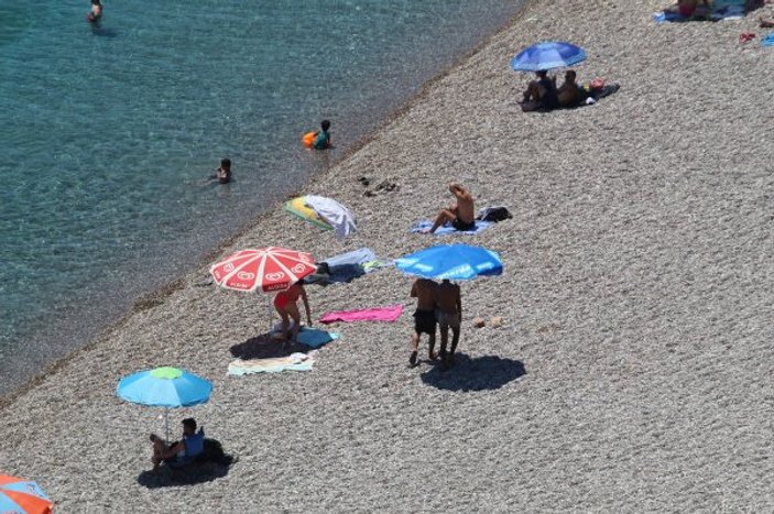 Antalya'da sıcaklık 46 dereceye kadar çıktı