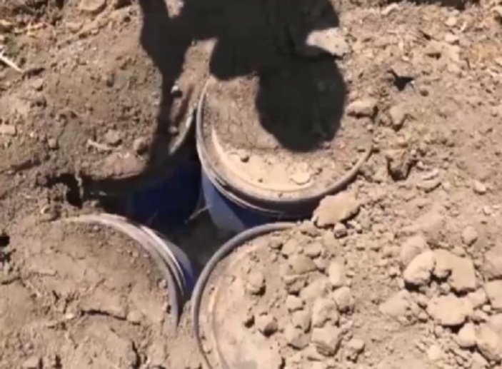 Van'da PKK'ya ait muhimmat ele geçirildi