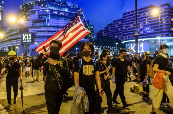 Trump: Hong Kong'taki protestolarla ilgim yok