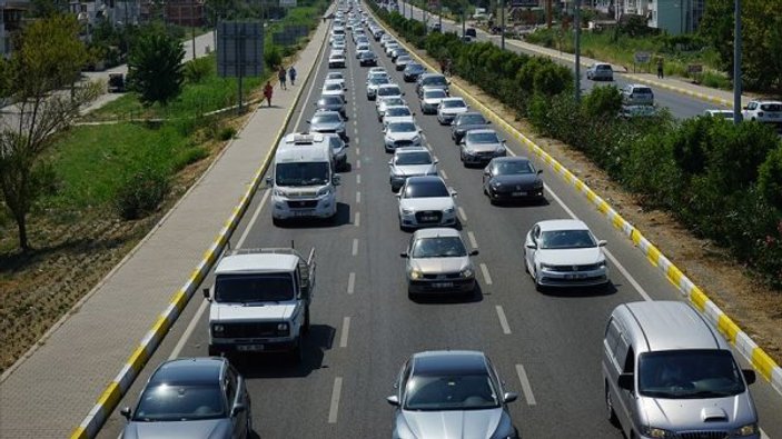 İstanbul'a dönüş trafiği