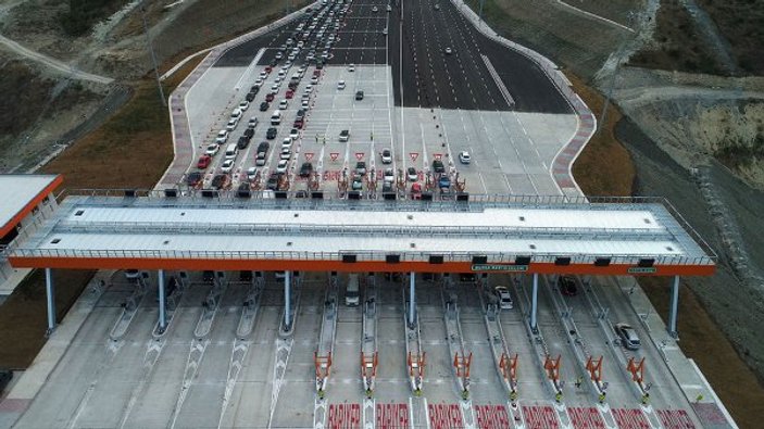 İstanbul-İzmir otoyolu üzerinde bayram trafiği yok