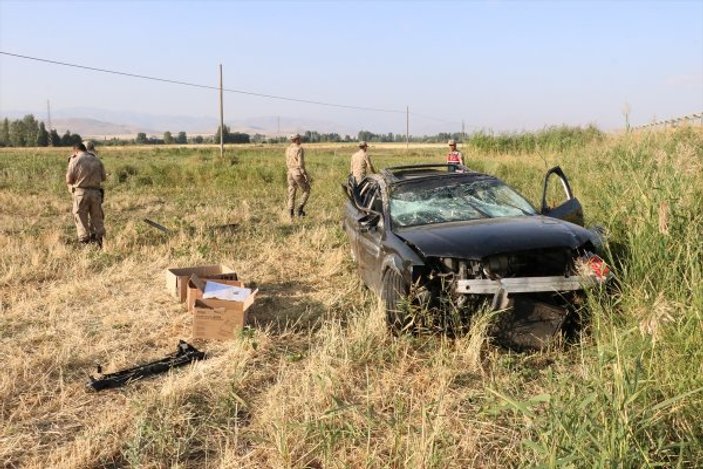 Erzincan’daki kazada uzman çavuş şehit oldu
