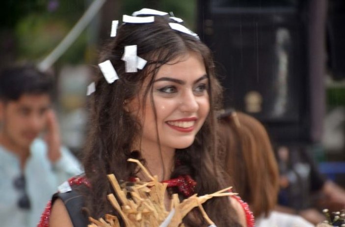Kastamonu'da sarımsak güzeli yarışması düzenledi