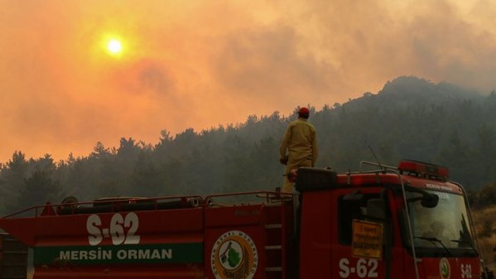 İzmir'deki orman yangını giderek yayılıyor