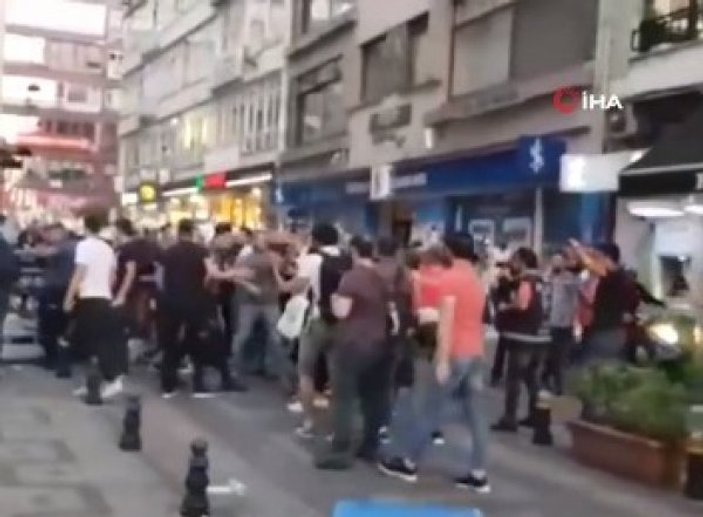 İstanbul'da izinsiz kayyum gösterisi: 1 yaralı