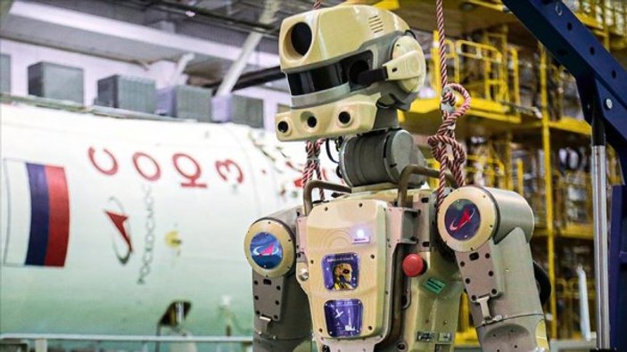 Ruslar, insansı robot Fyodor'u uzaya gönderdi
