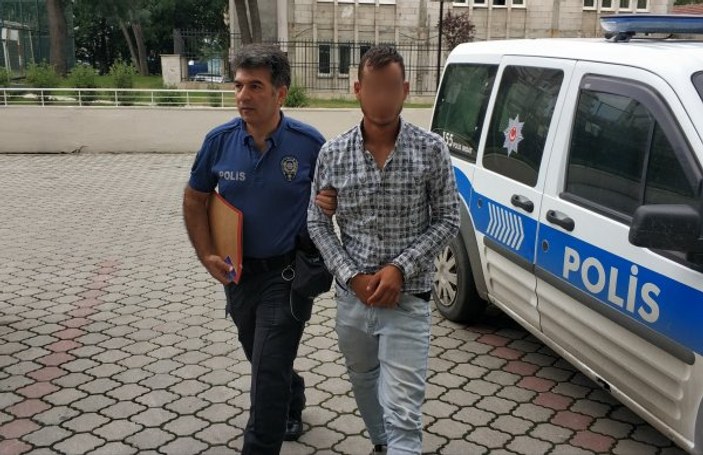 Samsun'da cami avizelerini çalan hırsız yakalandı