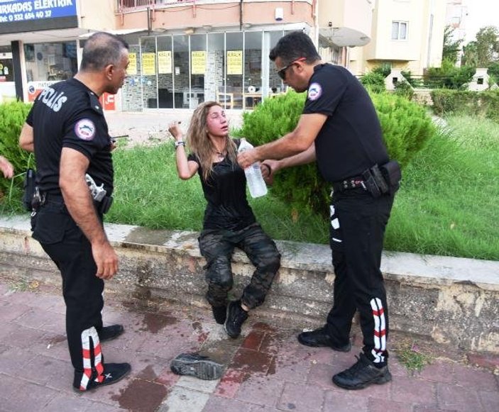 Antalya'da alkollü sürücü 6 araca çarptı